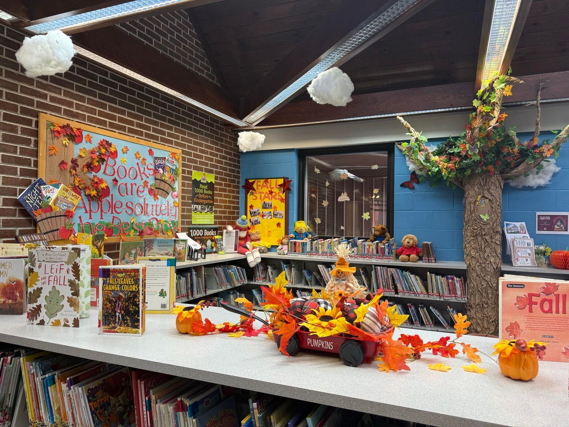The crittenden county public library building entrance