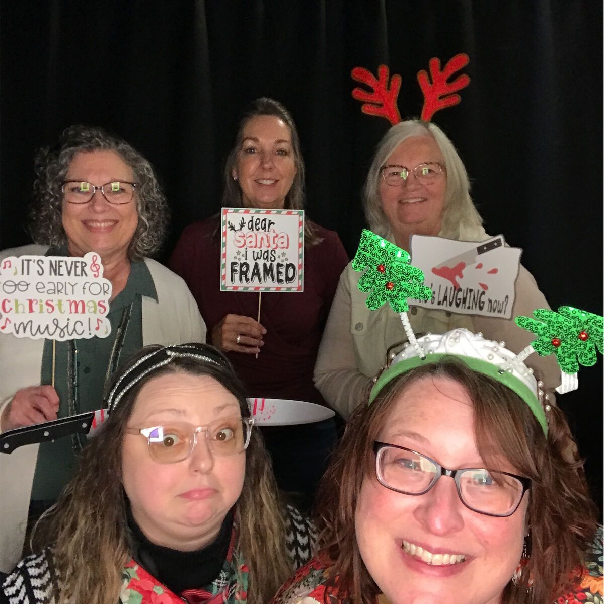 A large room with a wooden counter in the middle of it.