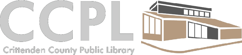 The logo for the crittenden county public library