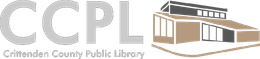 The logo for the crittenden county public library