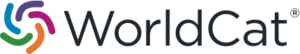 A colorful logo for worldcat with a white background