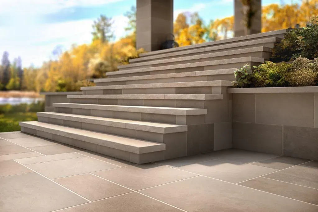 Indiana Limestone Treds — Minneapolis, MN — Landscape & Concrete Center