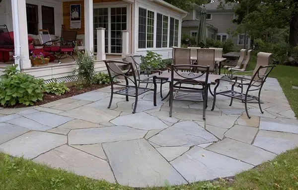 NY Blue Stone Flagstone — Minneapolis, MN — Landscape & Concrete Center