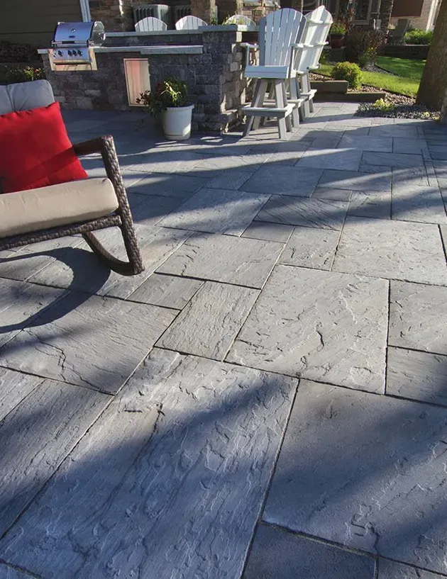 Slate Interlock Pavers — Minneapolis, MN — Landscape & Concrete Center