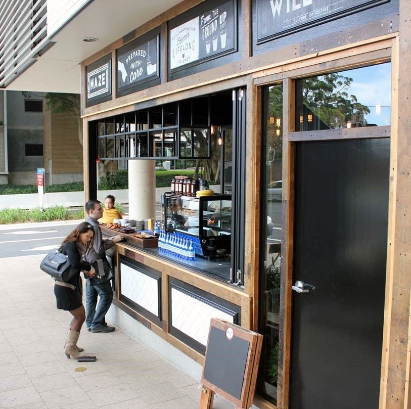 A store front with a sign that says wild on it