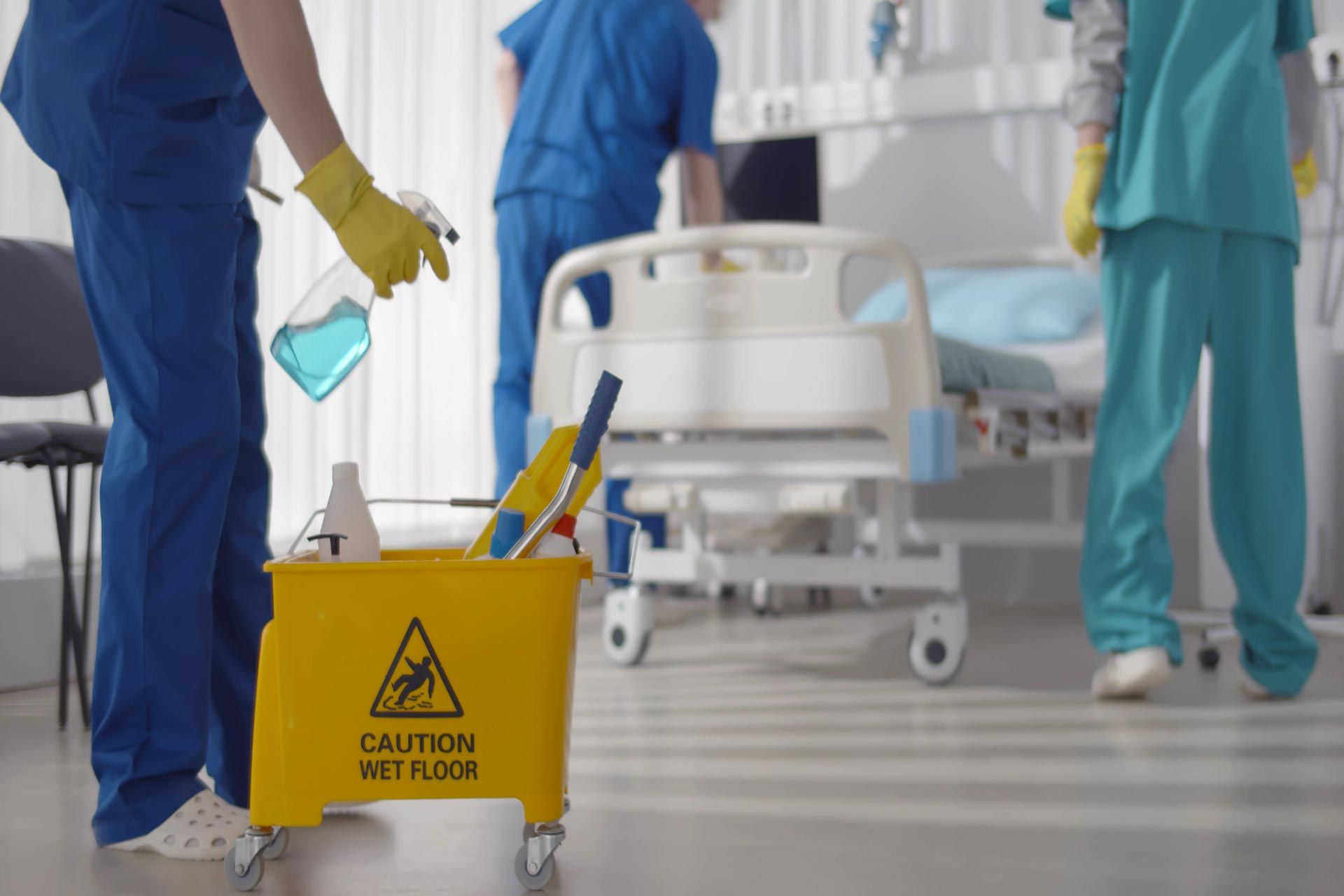 Hospital Room Cleaning and Disinfection