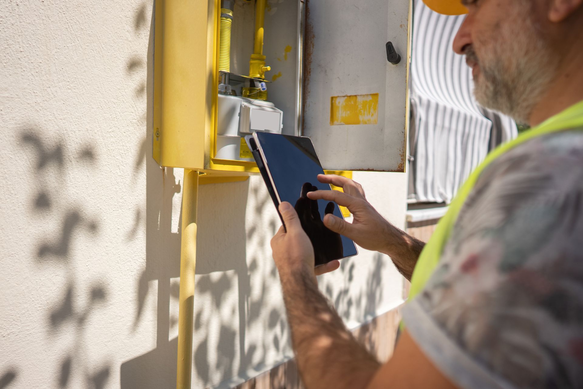 A Man Checking A Furnace - Brighton, Colorado - Top Tier Heating & Cooling LLC