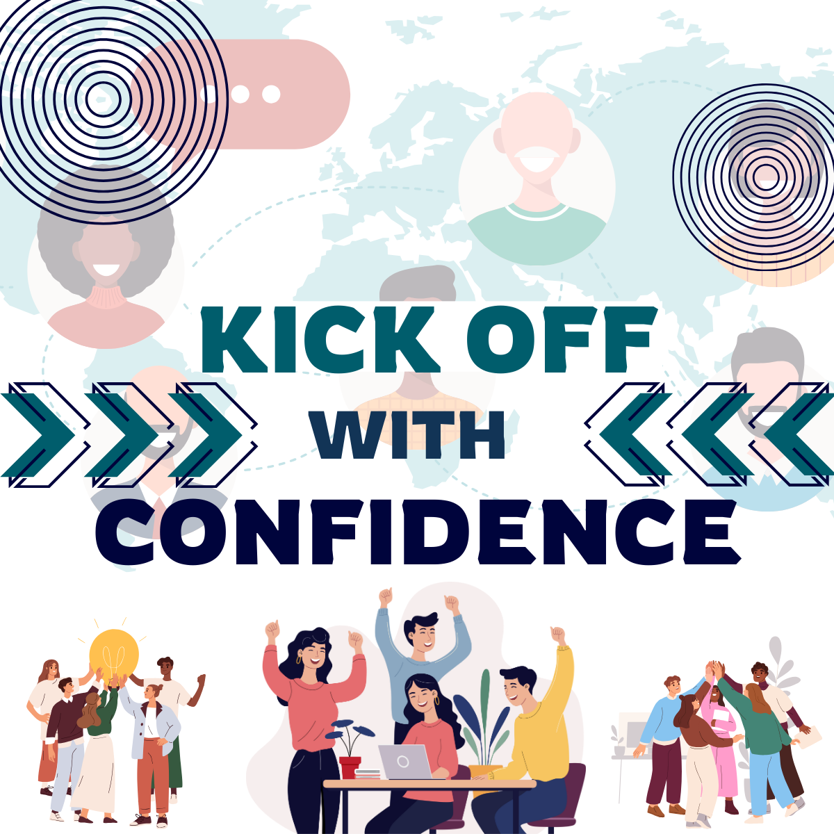 team kicking off a proposal with confidence