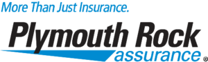 A plymouth rock assurance logo that says more than just insurance