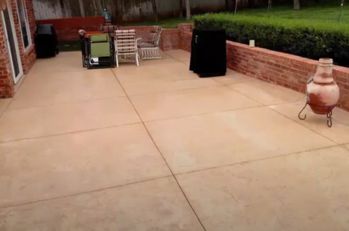 Concrete Patio