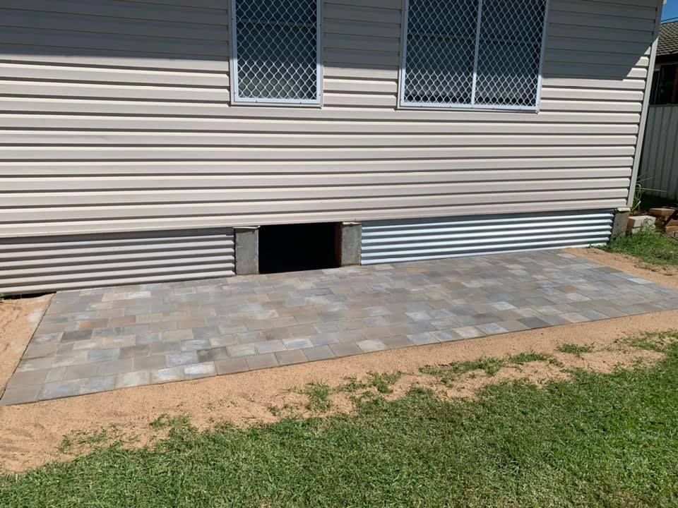 A House with A Patio in Front — Creative Spaces Landscaping in Dubbo, NSW