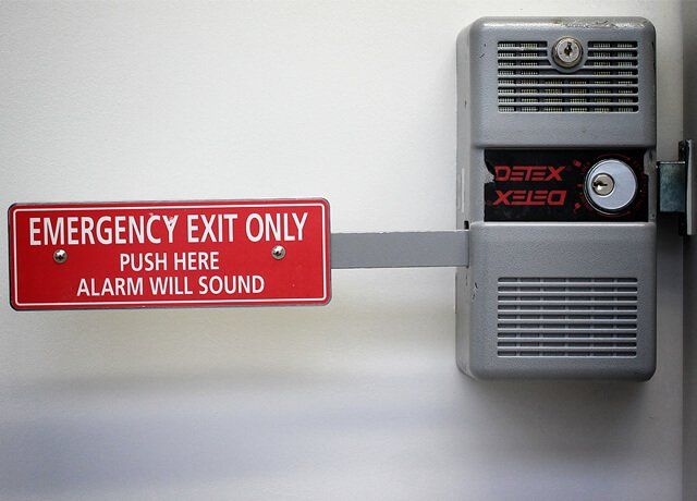 Emergency exit locks