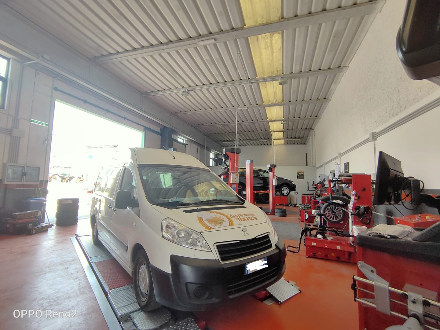 mezzo in riparazione