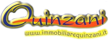 Un logo per quinzani è mostrato su uno sfondo bianco