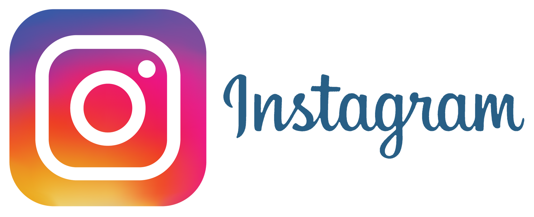Il logo di Instagram è un quadrato con una macchina fotografica al centro.