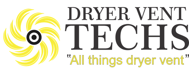 A logo for dryer vent techs all things dryer vent