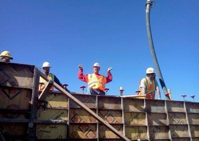Concrete — Men at Work in Kanarraville, Utah