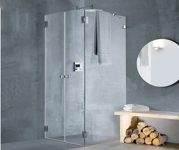 מקלחון זכוכית