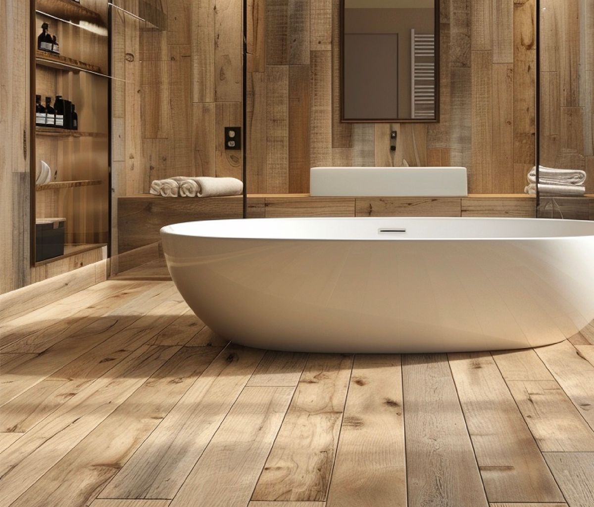 ריצוף דמוי פרקט