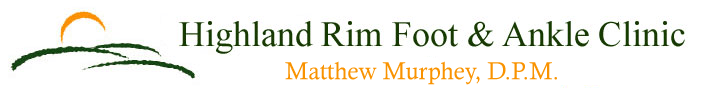 Logo for Highland Rim Foot & Ankle Clinic - Podiatrists in Tullahoma, TN.