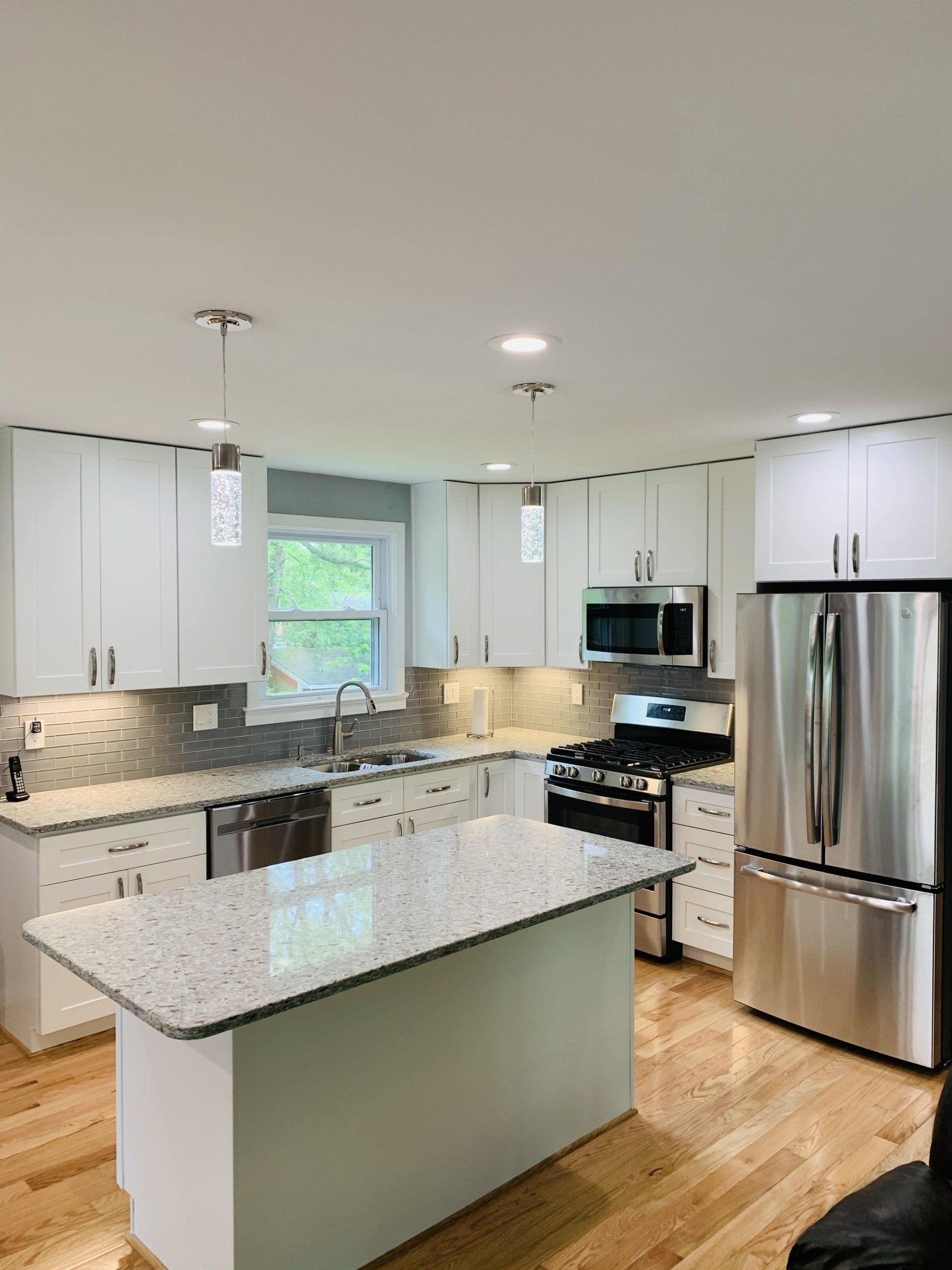 Blue Theme Kitchen | Washington DC | RC Home Renovation