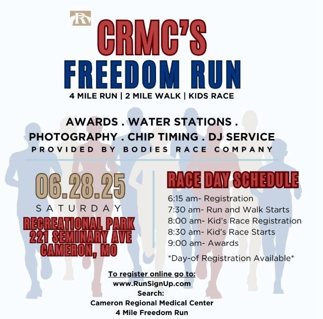 Freedom Run Caeron Regional Medical Center