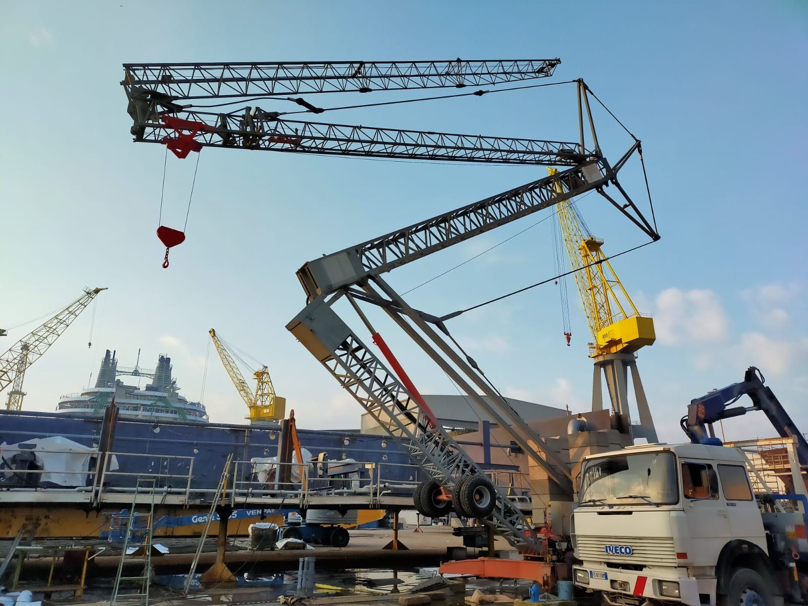 montaggio gru Vitaloni