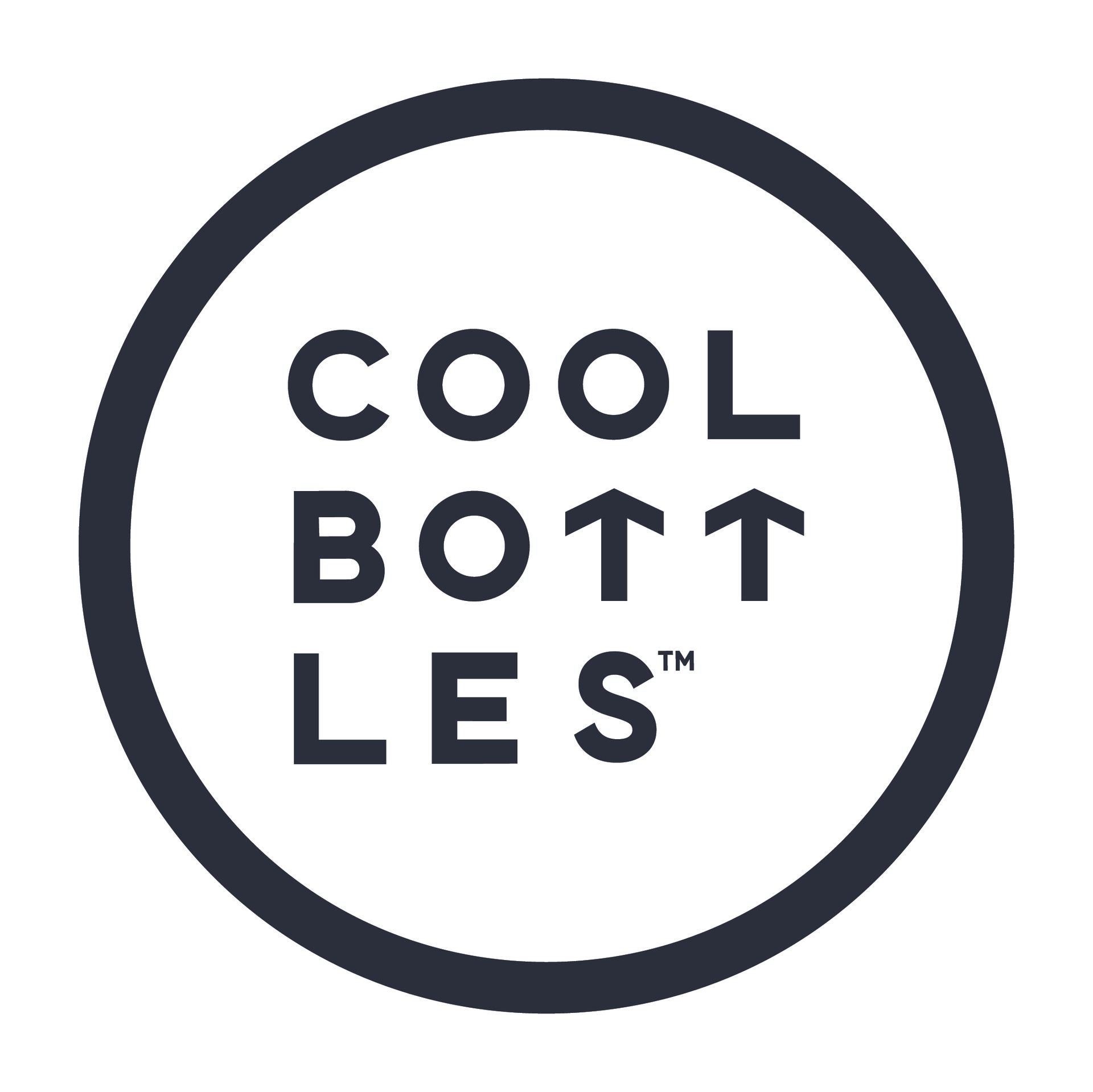 Logo da Cool Bottles com fundo branco