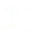 Icon branco com duas setas a apontar para cima