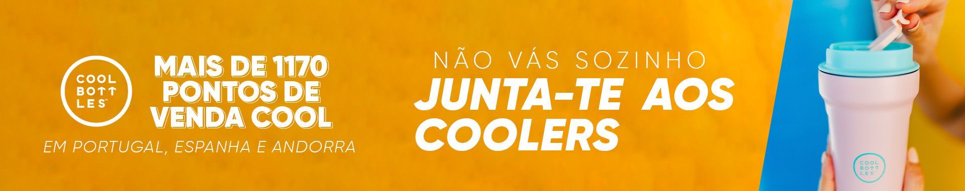 Quer vender cool bottles na sua loja? Entre em contacto connosco