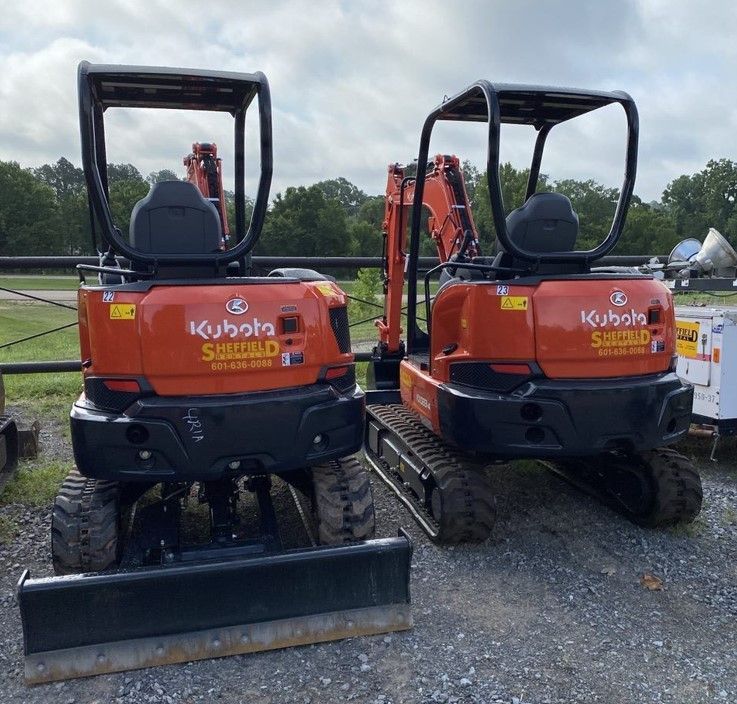 Contractor equipment | Vicksburg, MS | Sheffield Rentals