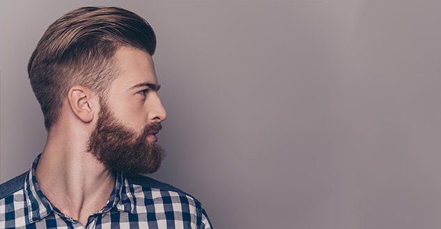 Hair Color — Man with Brush Up Hair in South Fargo, ND