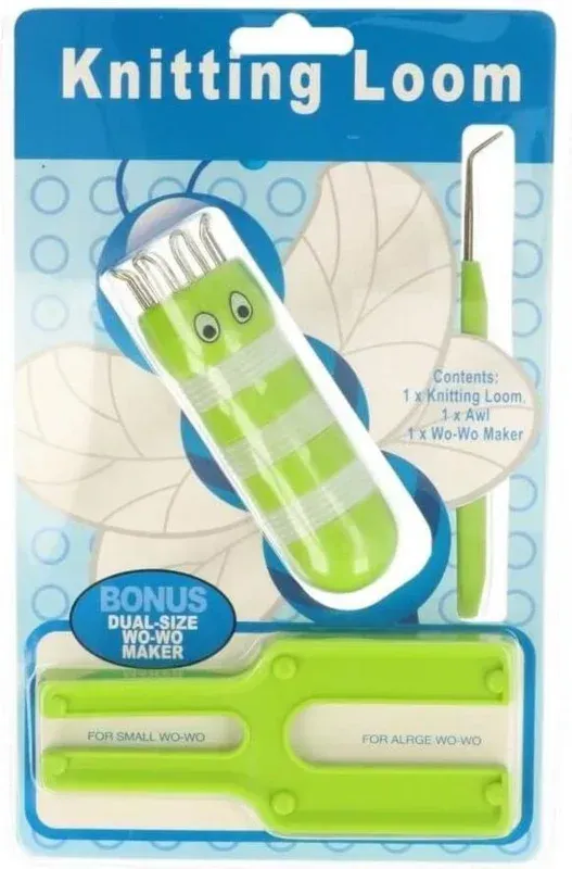 Knitting Loom, 8 haken en Wo-Wo maker
