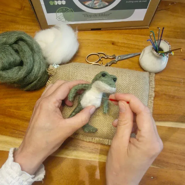 Flop de Kikker, naaldviltpakket