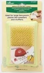 Viltborstel - Onderlegger voor naaldvilten- large