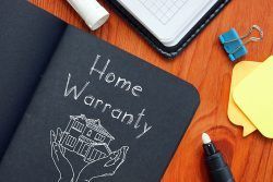 Home,Warranty,Is,Shown,On,The,Photo,Using,The,Text