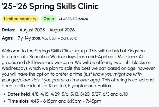 Spring Clinic