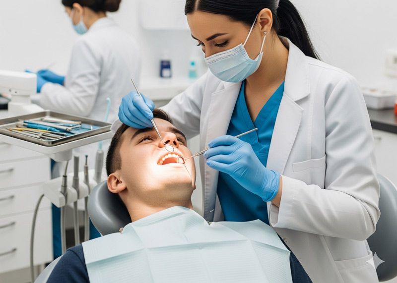 Dental examination in Meridian, ID