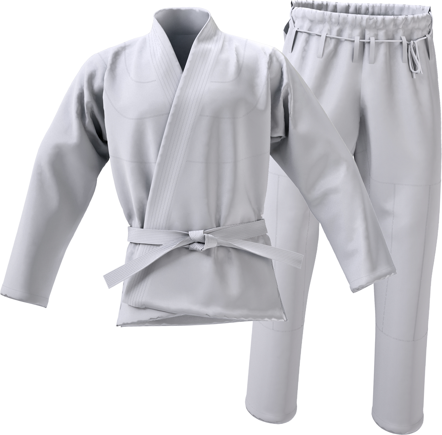 Image of sample martial arts uniform