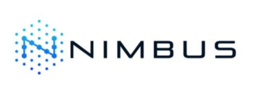 Nimbus logo with a blue and white diamond graphic and the word 