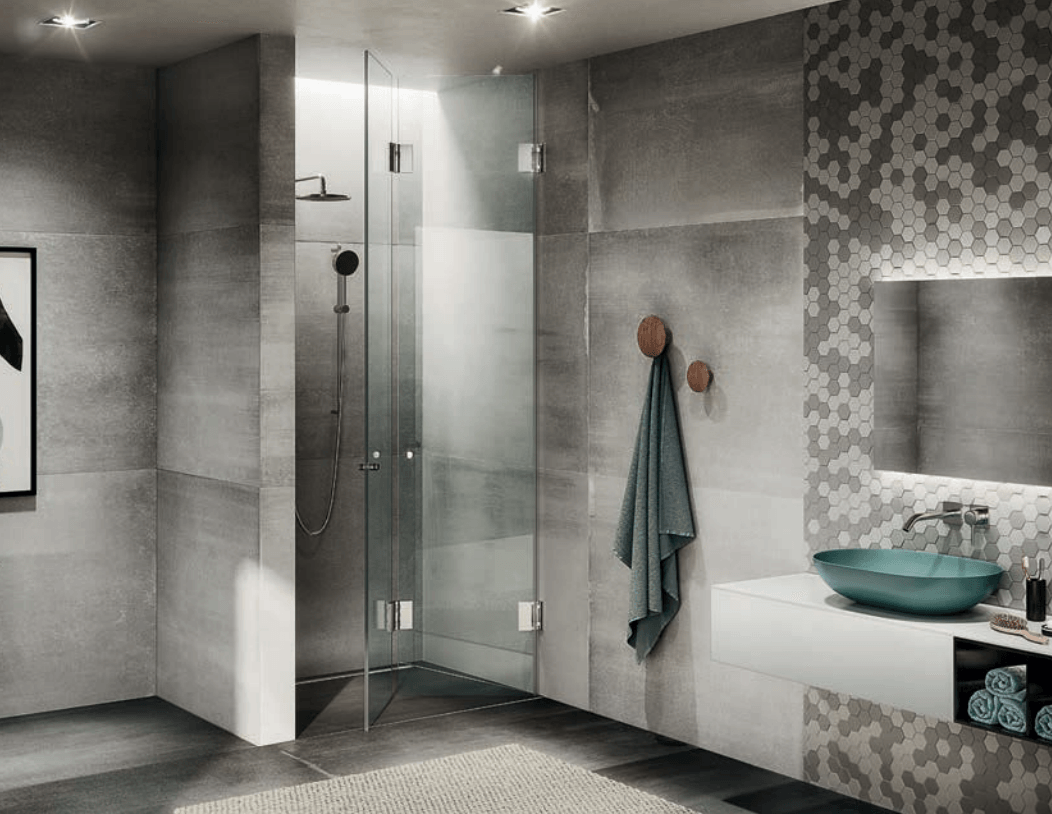 Création cabine de douche en verre genève