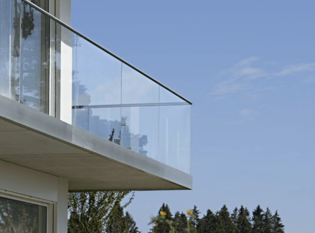 garde corps en verre balcon Nyon