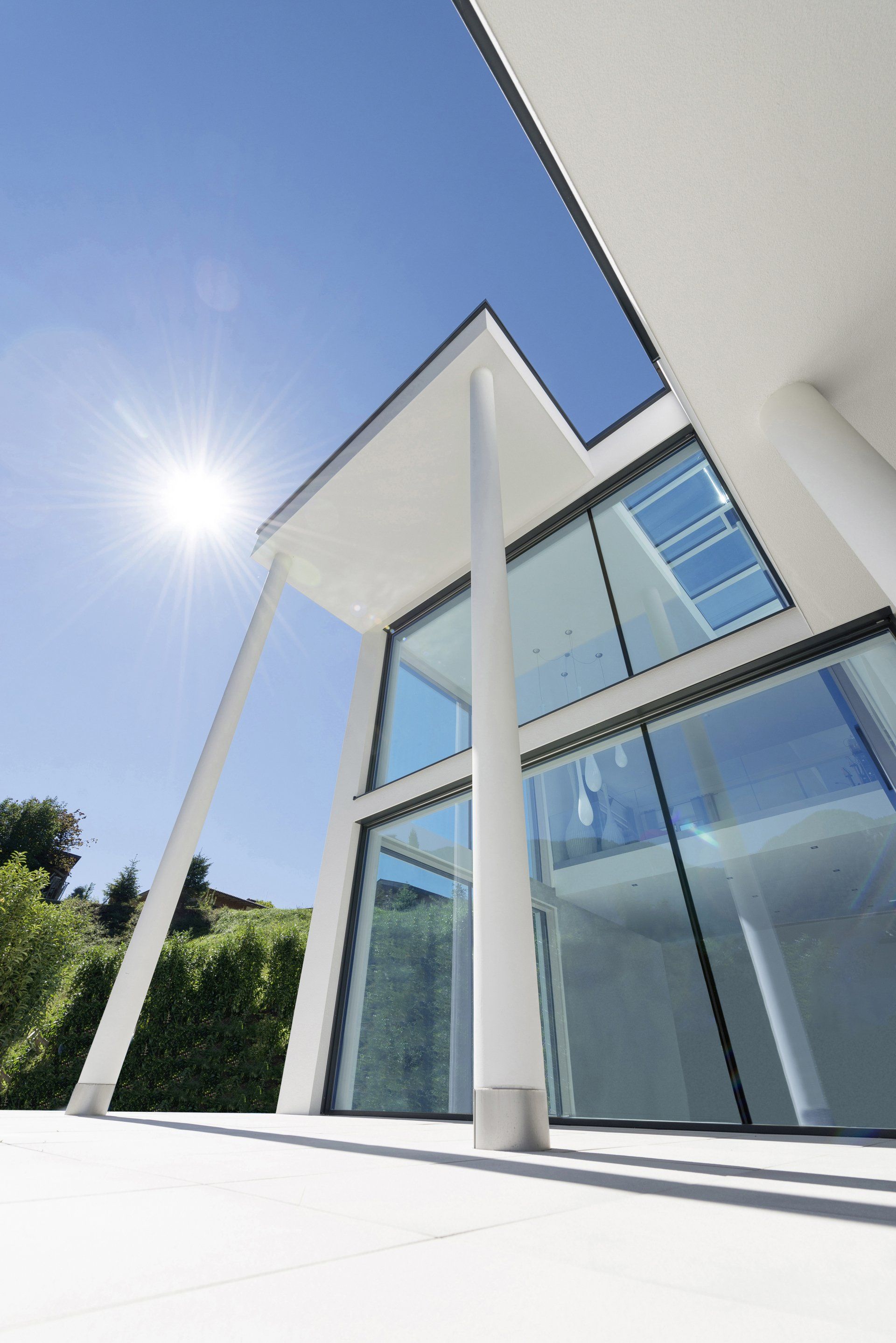 Photo de vitrerie sur mesure villa Genève