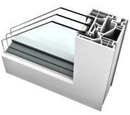 Découpe fenêtre internorm sur mesure PVC