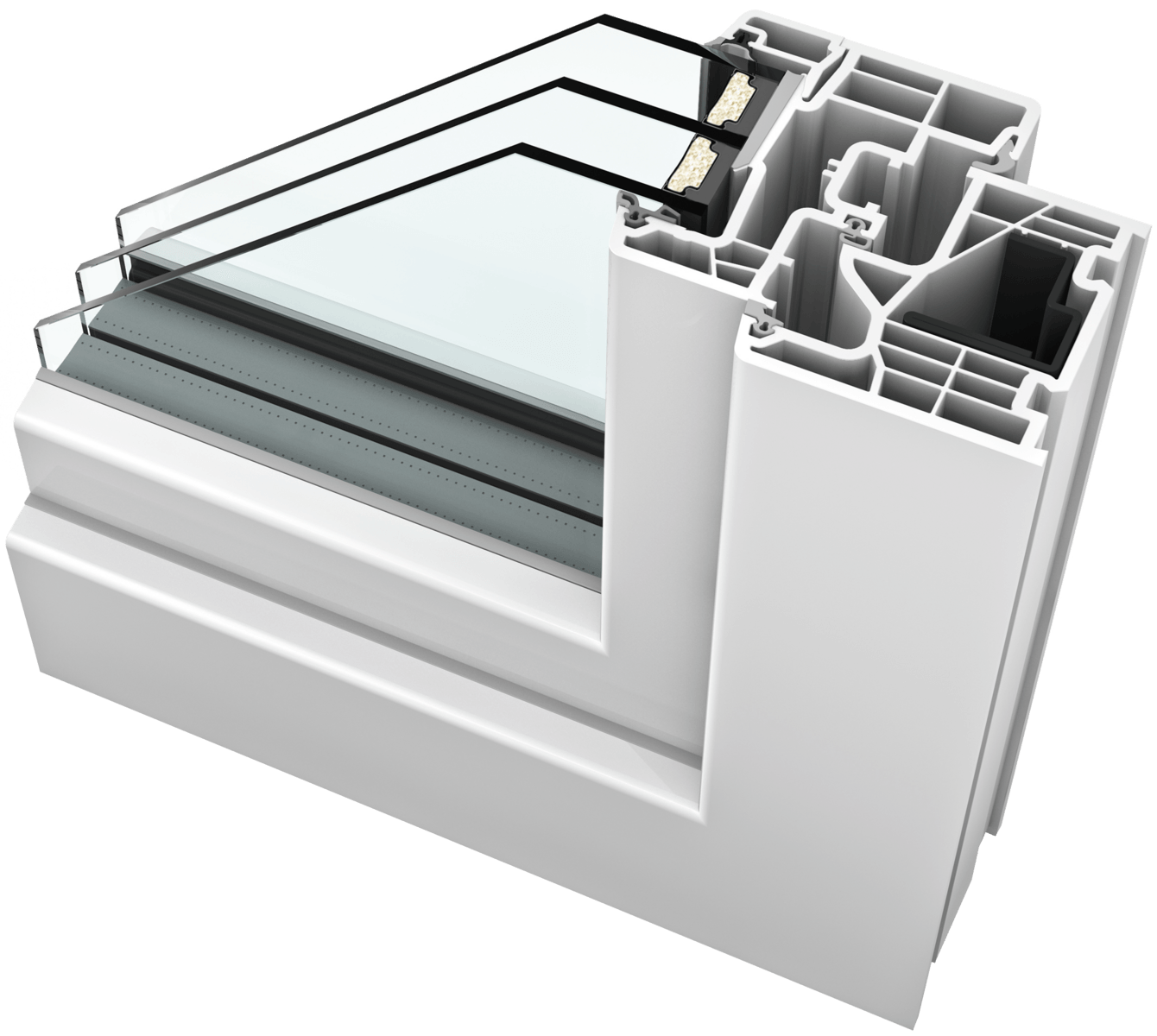 Découpe de fenêtre internorm