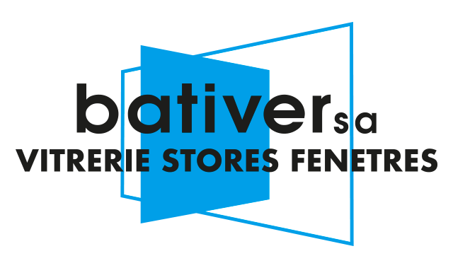 Logo Bativer Vitrerie verre et Stores Genève La Côte