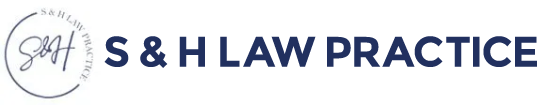 S & H Law practice logo