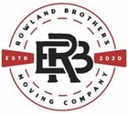 Rowland Brothers Moving Company logo: "ERB" initials, inside a circle with text "Rowland Brothers Moving Company." 
