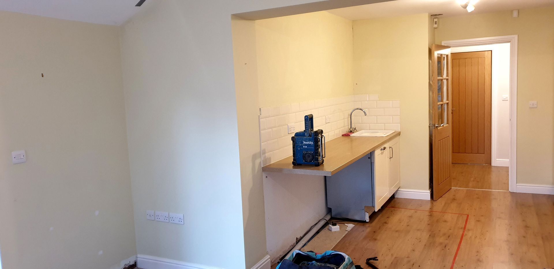 Day 1 Remodel Kitchen