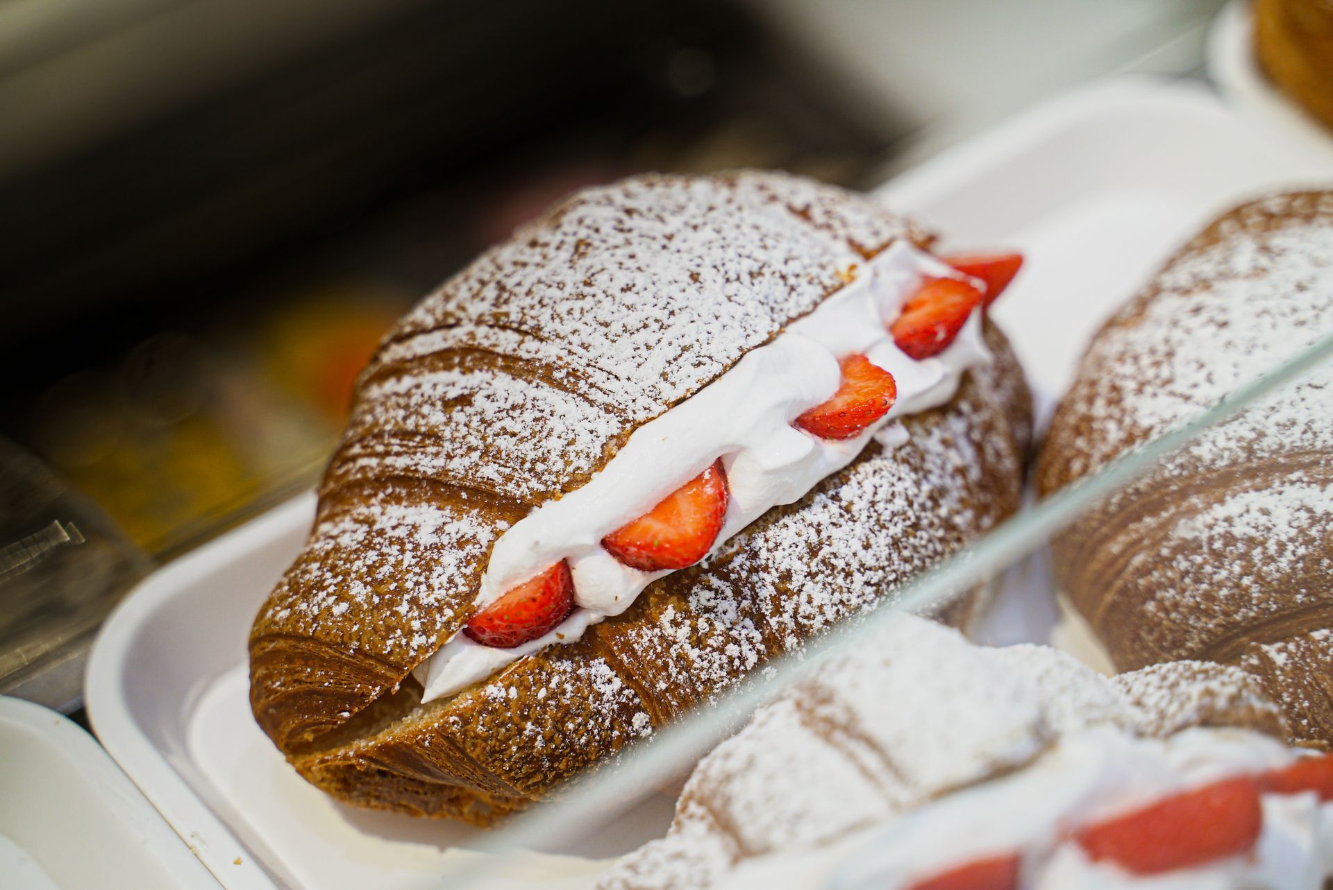 brioches farcita con panna